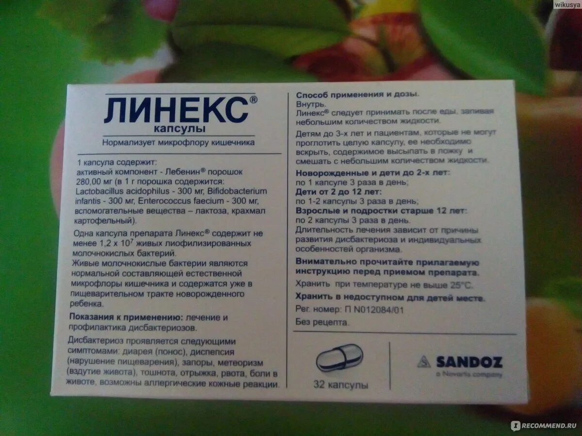 Пробиотики для кишечника линекс. Линекс капсулы для детей новорожденных. №7. Линекс форте капс. Как пить линекс форте.