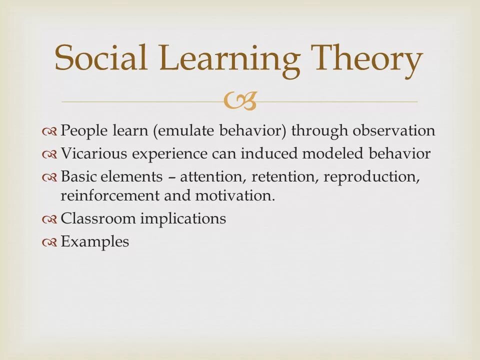 Learned society. Social Learning Theory. Learning Theories. Bandura a.t. social Learning Theory читать оригинал.