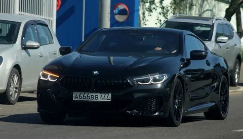 а 666 вв 777, BMW 8 Series 2nd gen Coupé (G15), 2018.