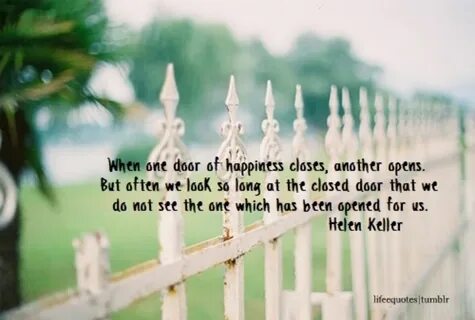 When the door opens