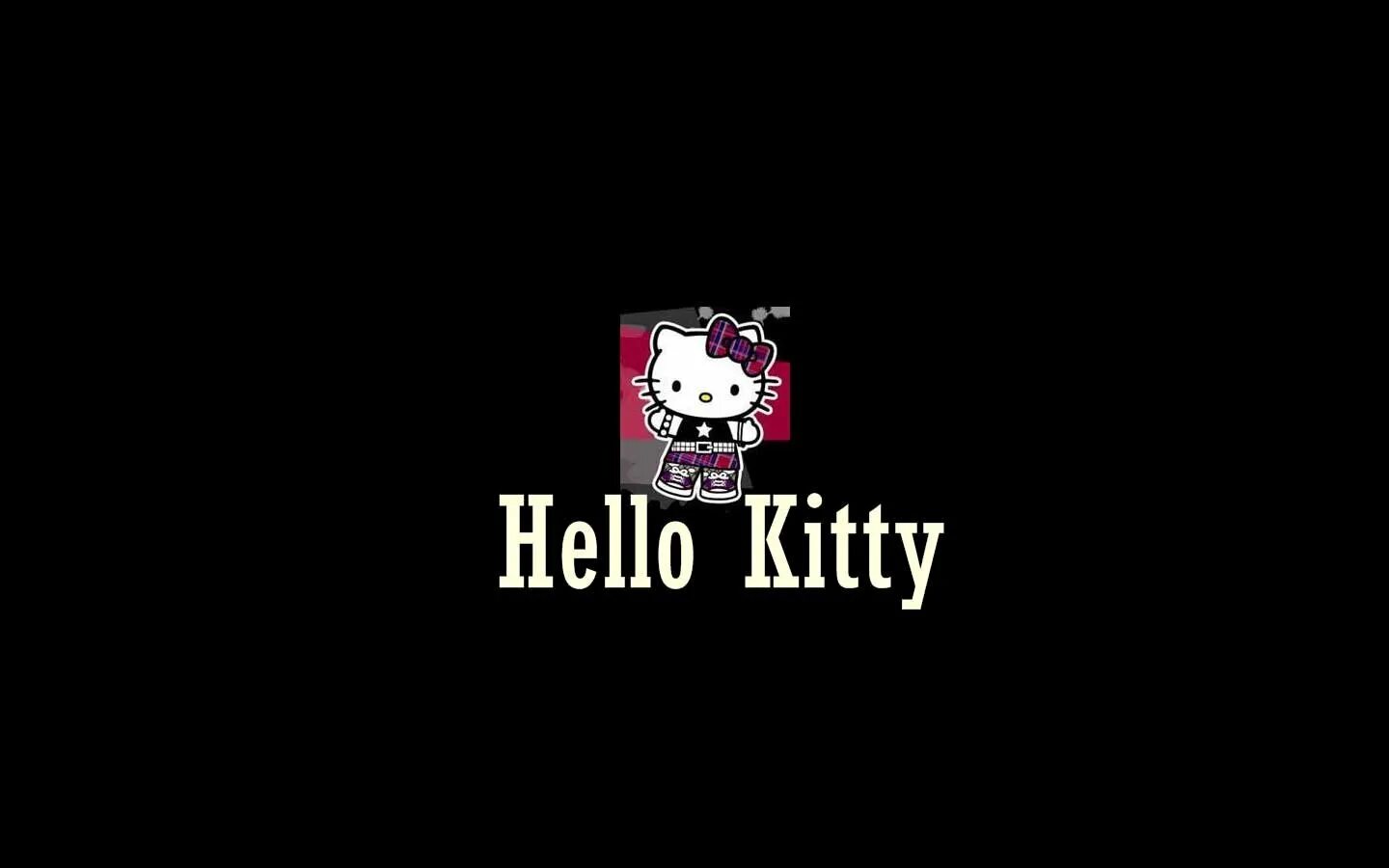 Jb kitty forum. Фон Хелло Китти темный. Хелло Китти обои эстетичные. Хелло Китти фон панк чёрный. Обои Хелло Китти черный.