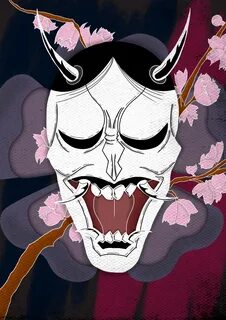 Hannya eggoistic mask lust Love.