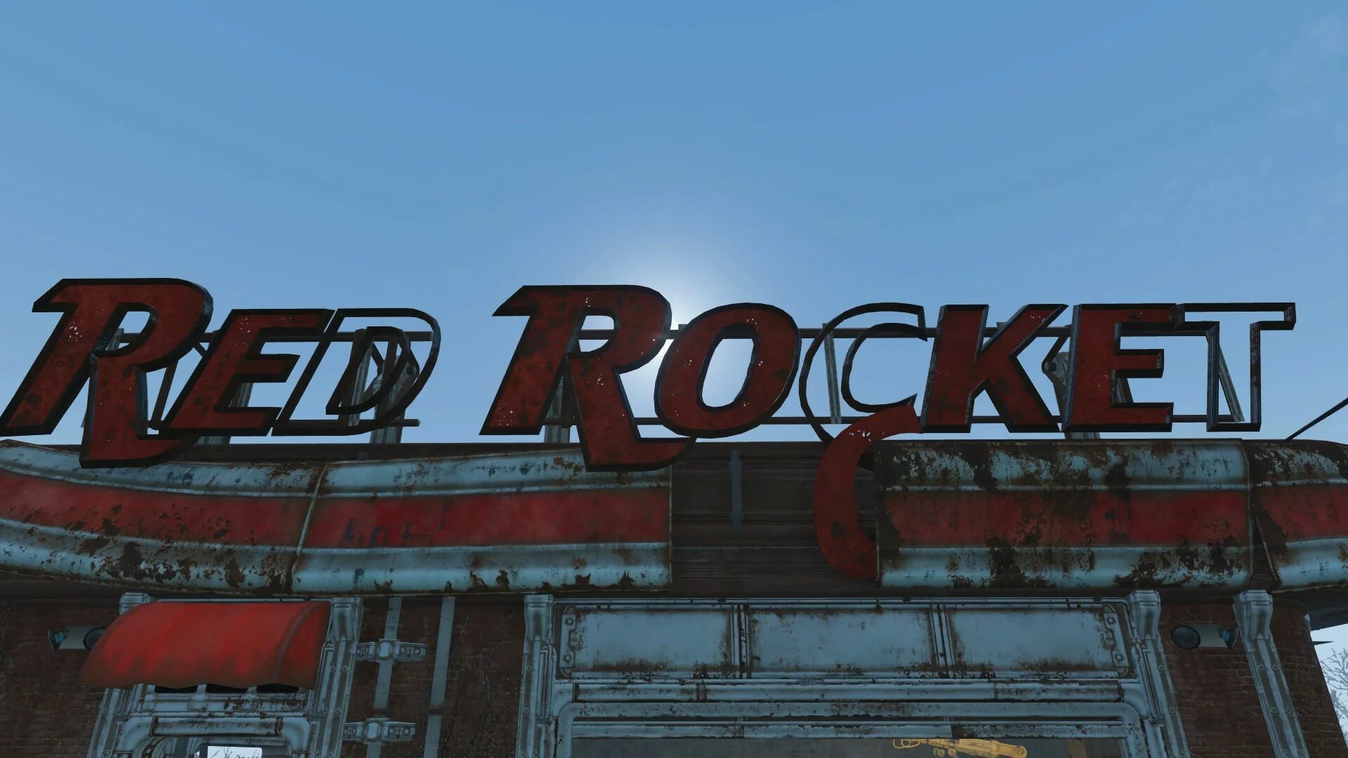 Fallout red. Fallout 4 red rocket. фоллаут 4 гараж. красная ракета фоллаут 4. fallout 4 red rocket внутри.