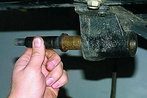 Палец переднего амортизатора газель