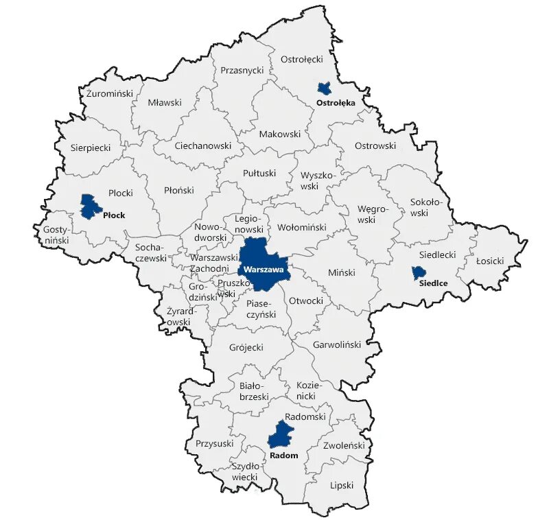 Inpol mazowieckie pl. Mazowieckie, Польша. Мазовецкое воеводство карта. Мазовецкое воеводство подробная карта. Мазовецкое воеводство на карте Польши.