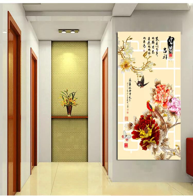Картина в прихожую по фен шуй. Картина в прихожую. Картина в прихожую. Прихожая в японском стиле. Картины по феншуй для коридора.