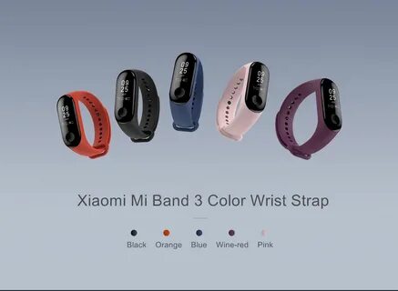 Цвета xiaomi band 9
