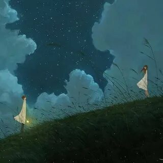 We dream in the evening