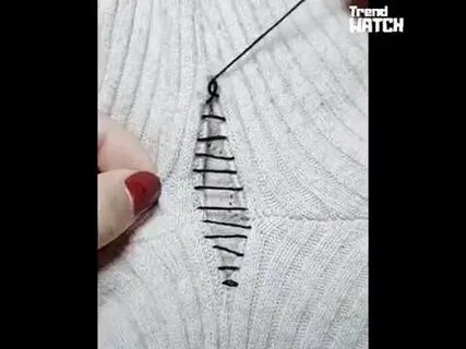 Как зашить куртку невидимым швом под мышками
