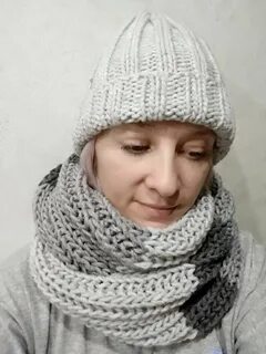 Размер снуда в два оборота для женщин