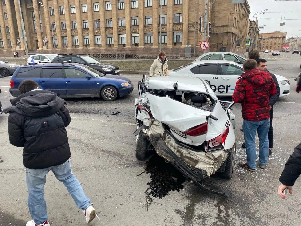 Авария с участием автомобиля