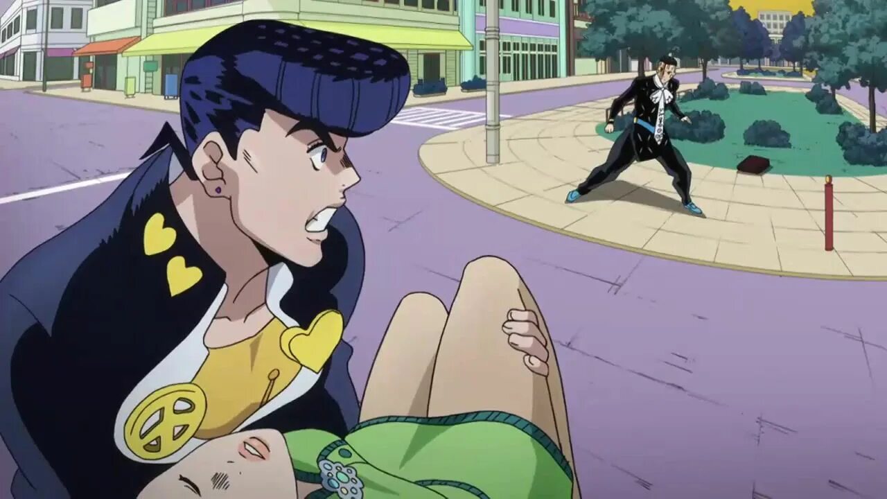 Jojo unbreakable. Невероятные приключения джоджо несокрушимый алмаз. diamond is unbreakable фильм 1992. томоко хигашиката и джозеф. невероятное приключение джоджо — часть 4: алмаз несокрушим.