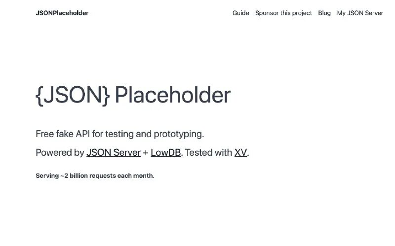Jsonplaceholder. Jsonplaceholder