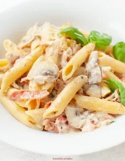 Макароны с ветчиной