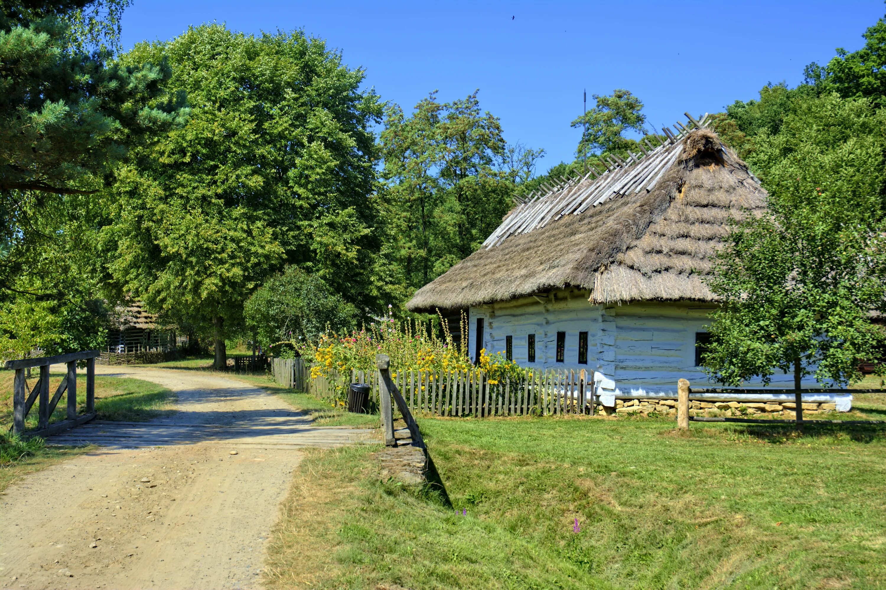Деревня в польше