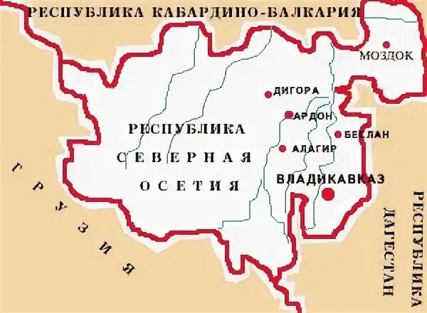 Моздок где находится республика
