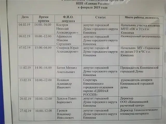 Расписание автобуса 4 кинешма
