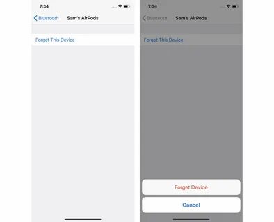 Airpods pro как сбросить до заводских настроек