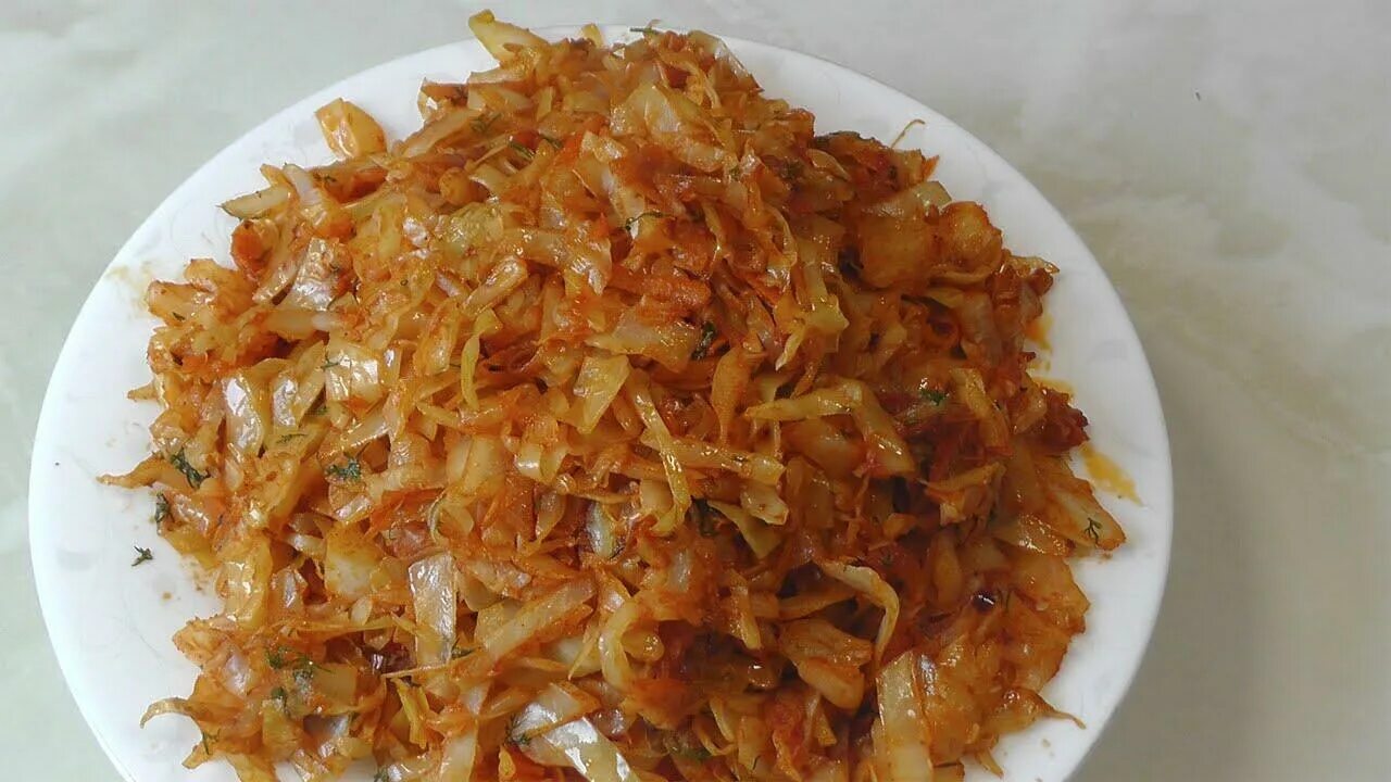 Как вкусно приготовить жареную капусту