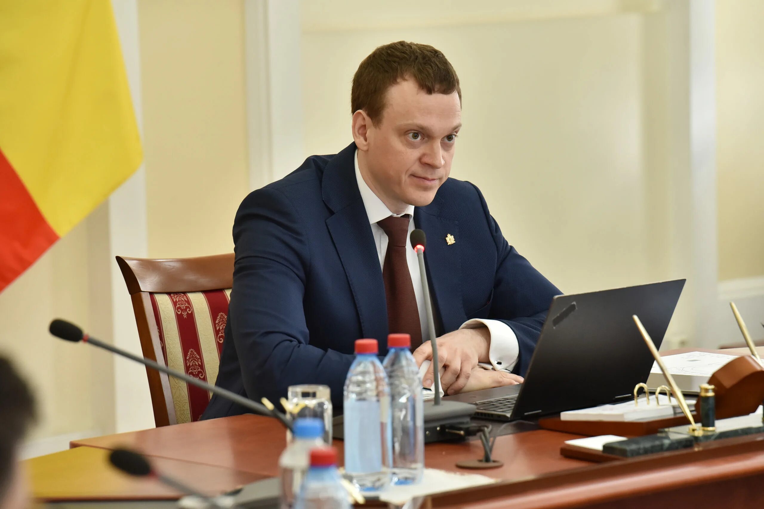 Малков павел викторович рязань. Павел малков рязань. Губернатор рязанской области. Малков губернатор. Врио губернатора рязанской области малков.