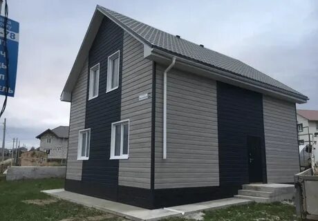 Сайдинг цвет серый фото