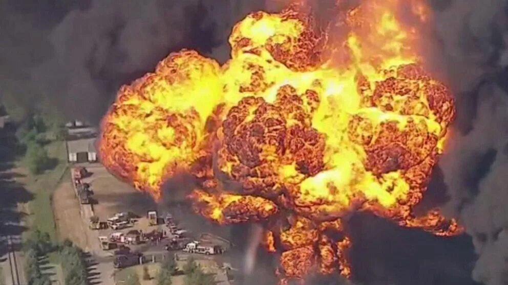The explosion tore through the building. Supersonic explosion.
