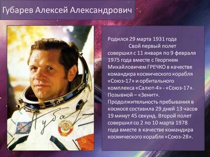 Великие люди космоса