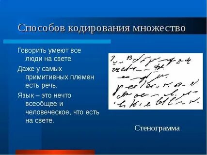 Способ кодирования речи человека
