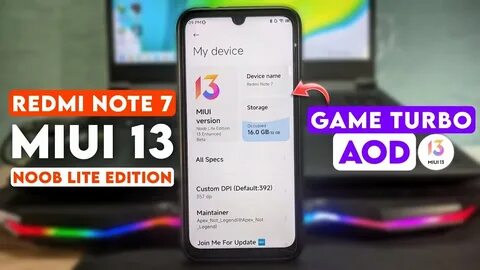 Redmi 13 прошивка