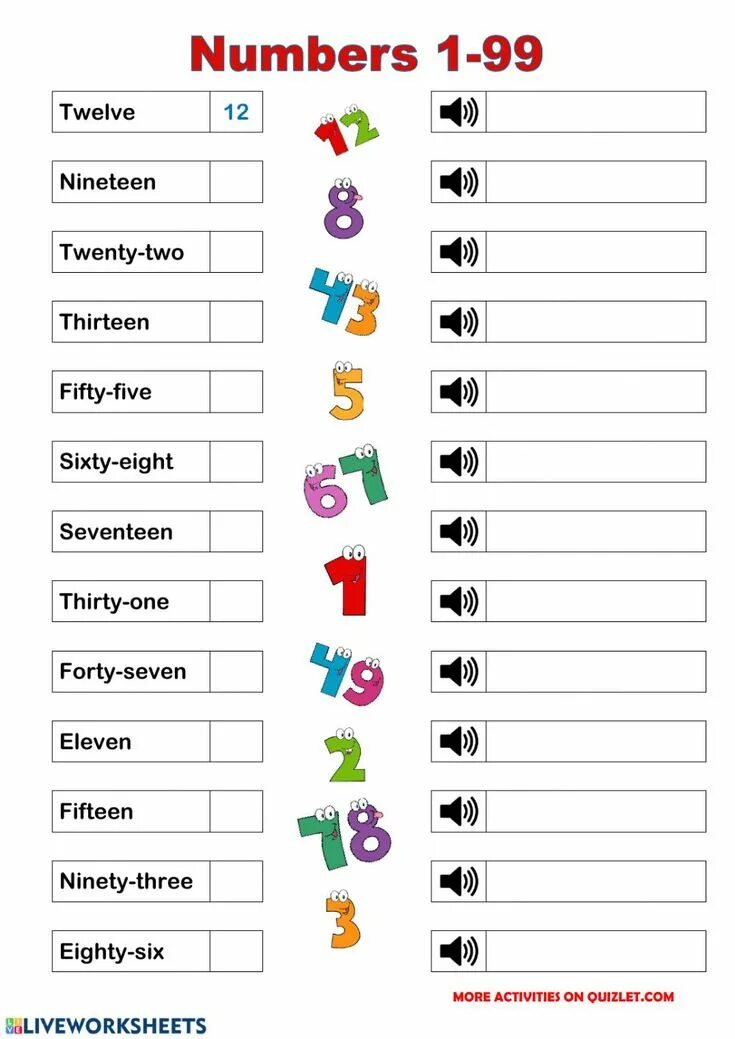 Цифры английский тест. Numbers in English 1-100 exercises. Цифры в английском языке Worksheets. Числительные Worksheets. Цифры на английском до 100 Worksheets.