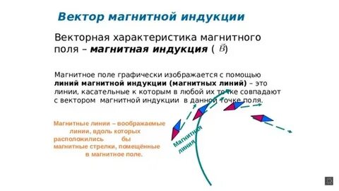 Магнитное поле векторная характеристика