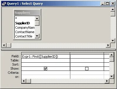 Select access