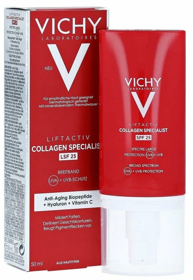 Купить крем лифтактив. Vichy Liftactiv Specialist SPF 25. Виши лифт Актив коллаген специалист крем СПФ. Крем виши (Vichy) Лифтактив специалист коллаген. Виши лифт Актив специалист коллаген крем для лица SPF 25 50 миллилитров.