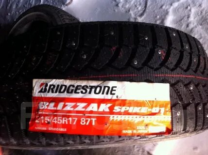 Bridgestone blizzak spike 02 215 r17