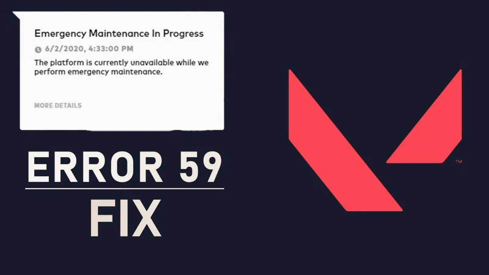 Error code 59. Error.