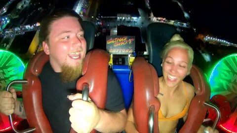 Beautiful Pierced Nipslip on Slingshot ride 0:48 Nude Video on YouTube.