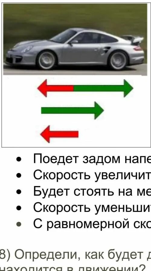 Как узнать есть машина. Определи как будет двигаться автомобиль. Определи как будет двигаться автомобиль если изначально. Сила тяги автомобиля. Автомобиль первоначального движется.