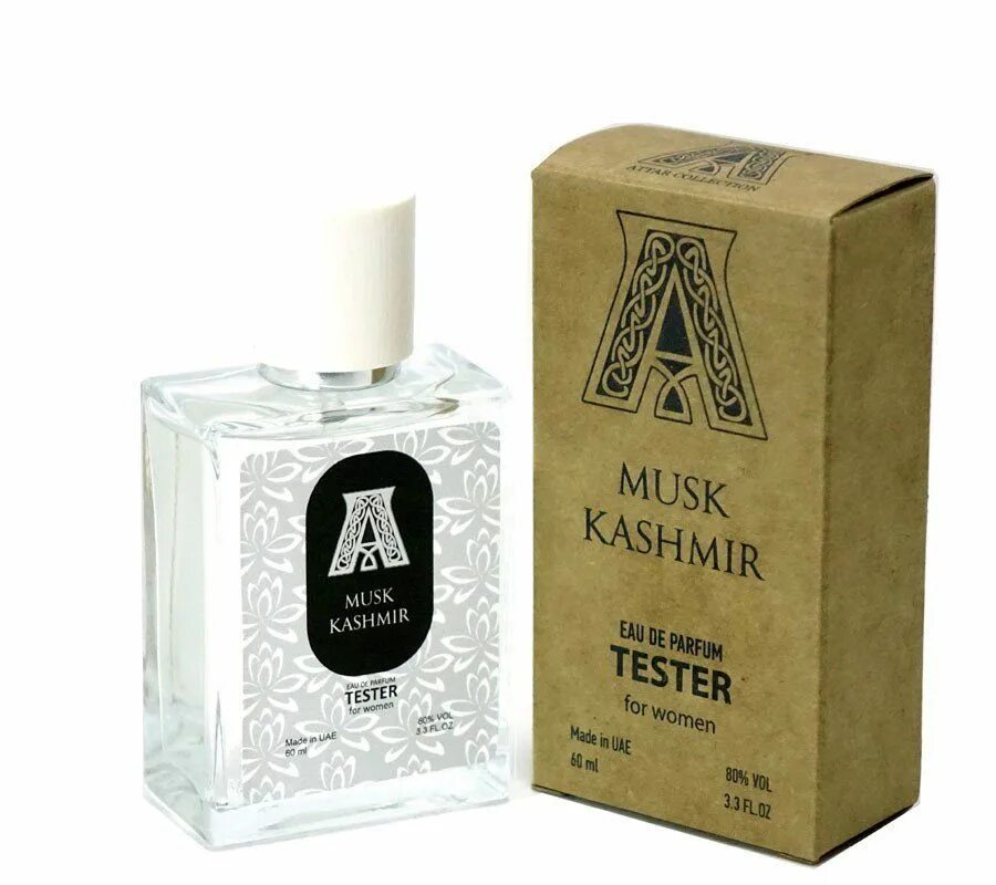 Духи Attar Musk Kashmir. Attar collection Musk Kashmir тестер 50ml. Тестер Attar collection Musk Kashmir 50 мл унисекс. Musk Kashmir 60 ml.