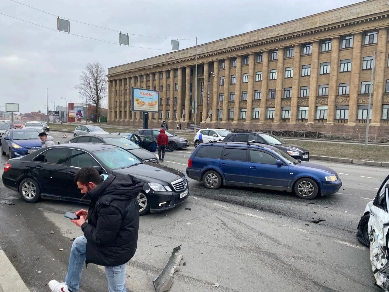 Ст 6 автомобиль. ДТП Санкт-Петербург БМВ.