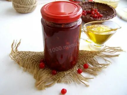 Калина с медом на зиму