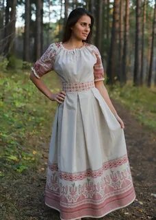Славянские платья