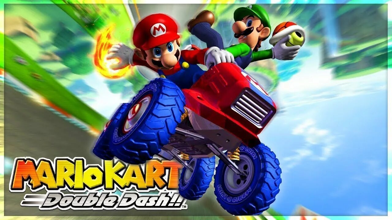 Double dash. Double dashes not mario.