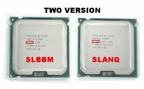 Xeon e5450 vs