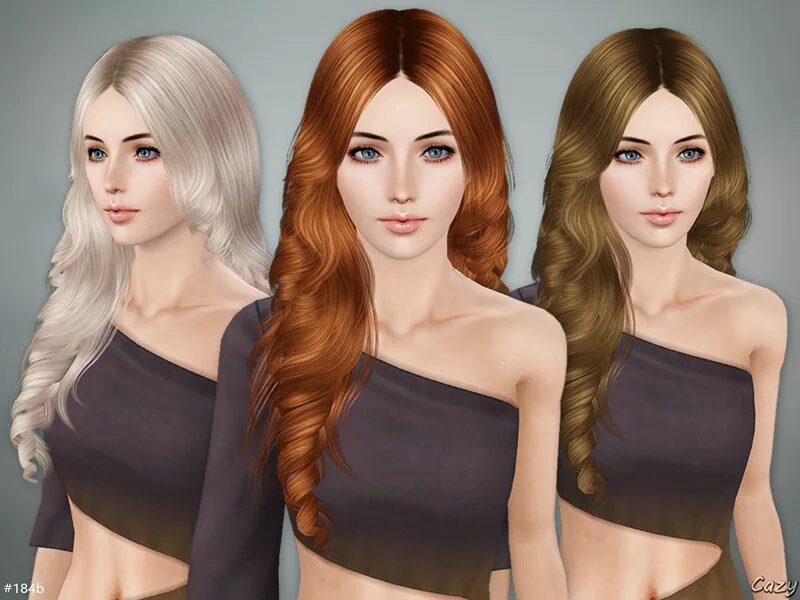Как загрузить моды в симс. Cazy симс 3. esme hair sims 3. симс 3 прически. прически из симс 3.