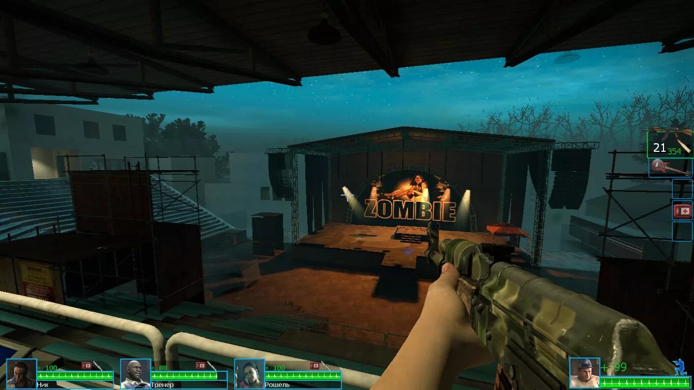 Игры left 4 Dead 2 Интерфейс.