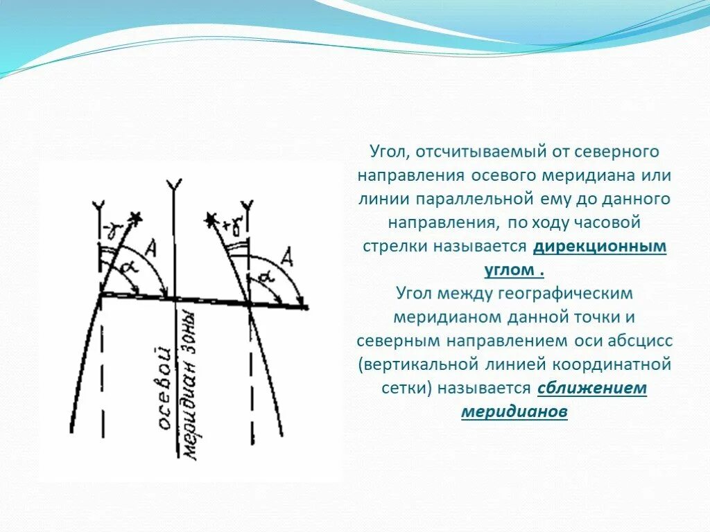 Сближение меридианов это в геодезии. Осевой Меридиан и линии параллельные осевому меридиану геодезия. Западное сближение меридианов. Угол сближения меридианов.