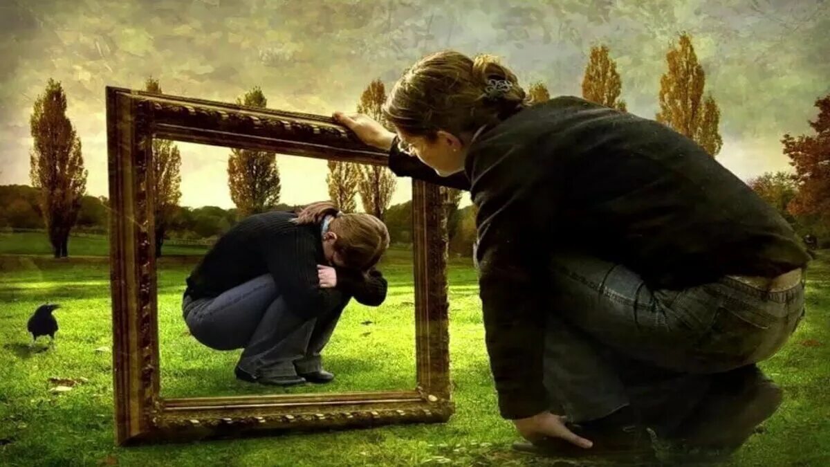 Человек живущий сам с собой