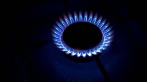 Почему газ голубого цвета