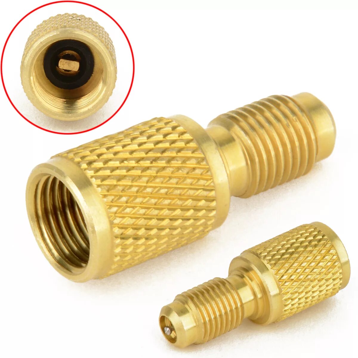 Штуцер под ниппель. Штуцер m1/4&quot; sae х m1/4&quot; sae с золотником и колпачком vc-500-15. штуцер под ниппель 1/4&quot; sae x 1/4&quot; sae с колпачком. переходник латунный r410a. переходник r134 - r12.