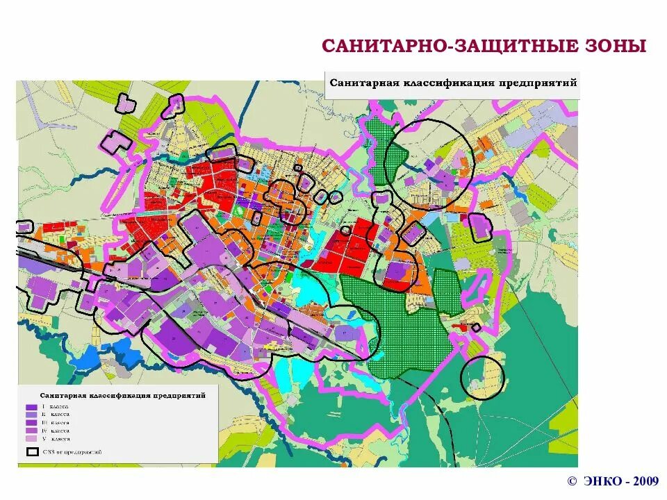 Гигиеническая карта. Схема санитарно защитной зоны. Схема СЗЗ. Генплан застройки Йошкар-Ола. Санитарная зона.